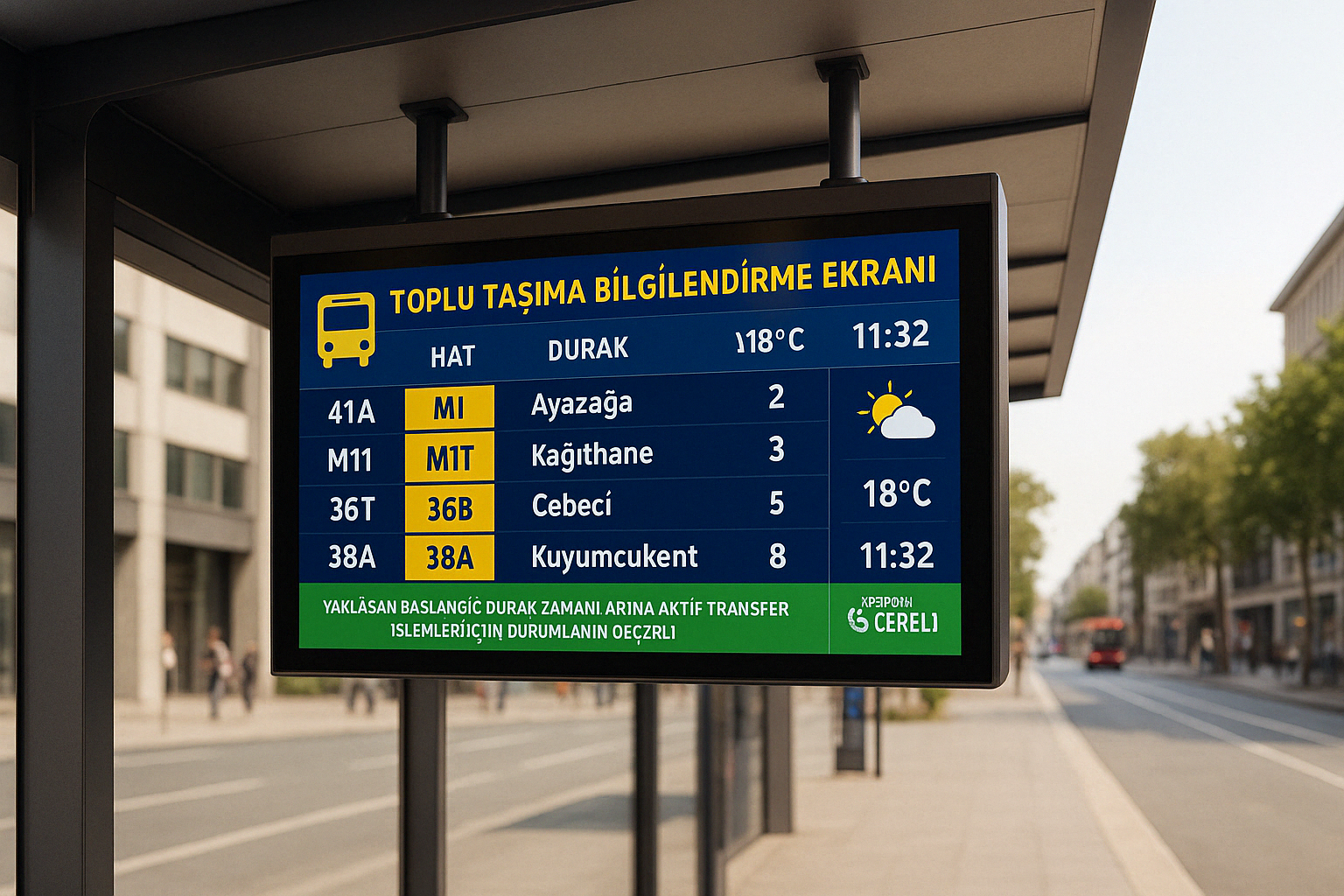 Spenta Dış Mekan Dijital Bilgilendirme Ekranı - Spenta Ürün Görseli 3