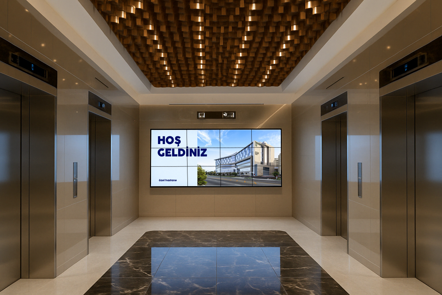 Spenta İç Mekan Video Wall - Spenta Ürün Görseli 1