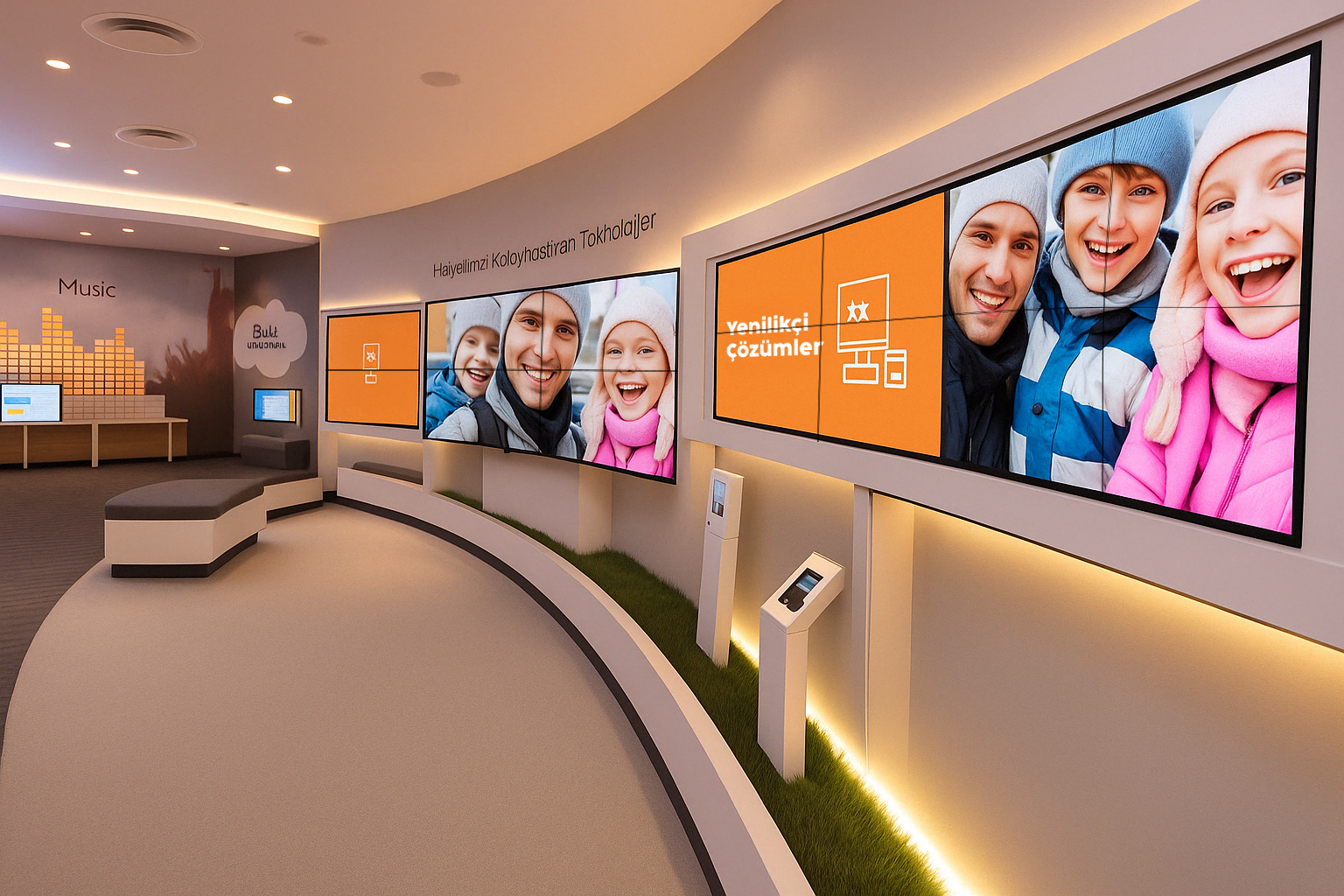Spenta İç Mekan Video Wall - Spenta Ürün Görseli 2