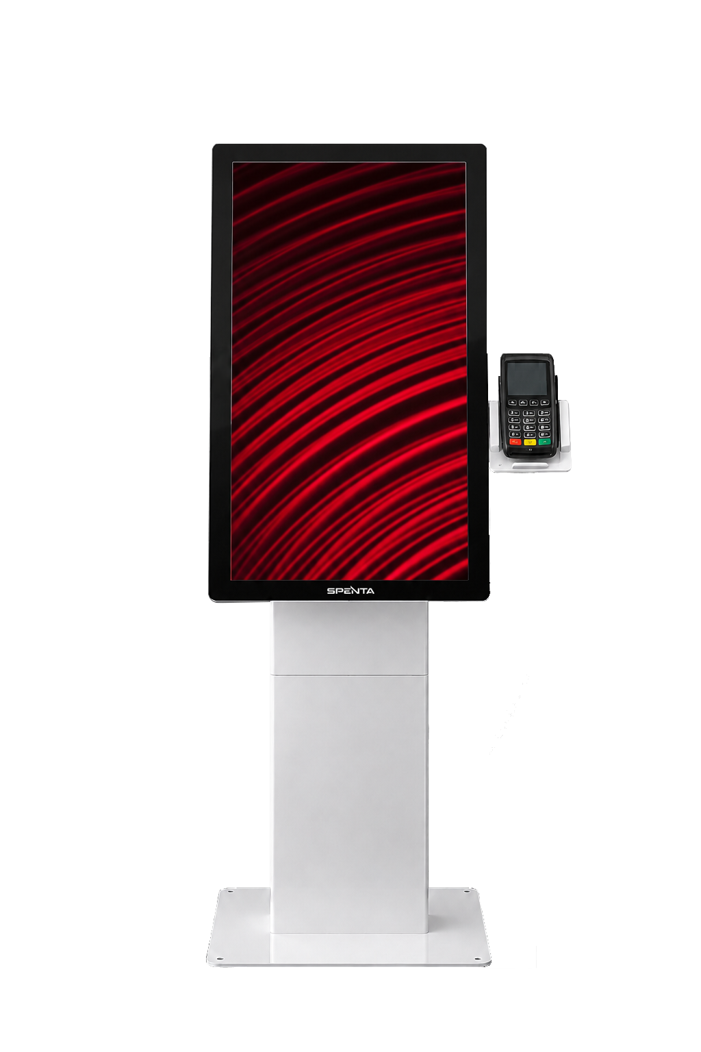 KSM-320S Freestanding 32" Self-Service Kiosk — Self-service kiosk